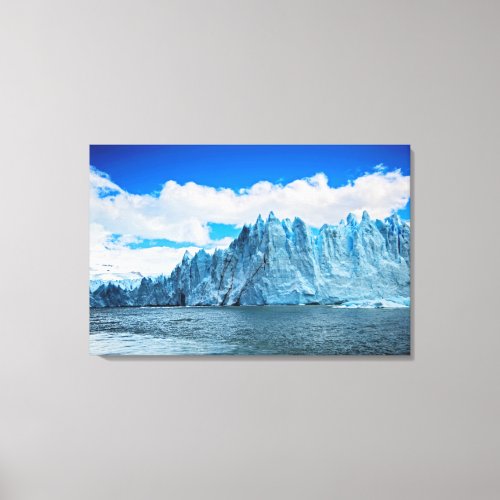 Perito Morena Glacier Patagonia Canvas Print