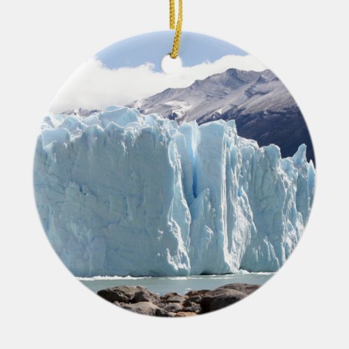 Perito Moreno Glacier Argentina 2 Ceramic Ornament