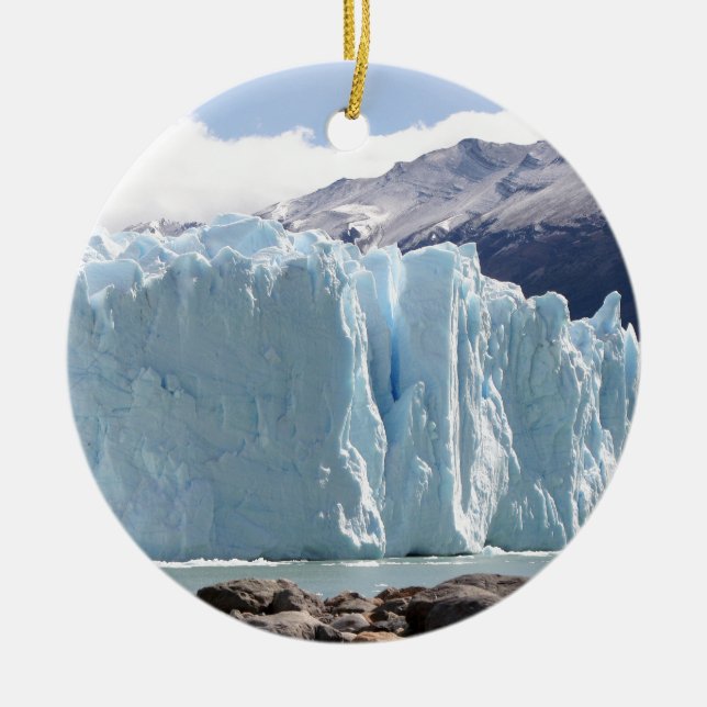 Perito Moreno Glacier, Argentina 2 Ceramic Ornament (Front)