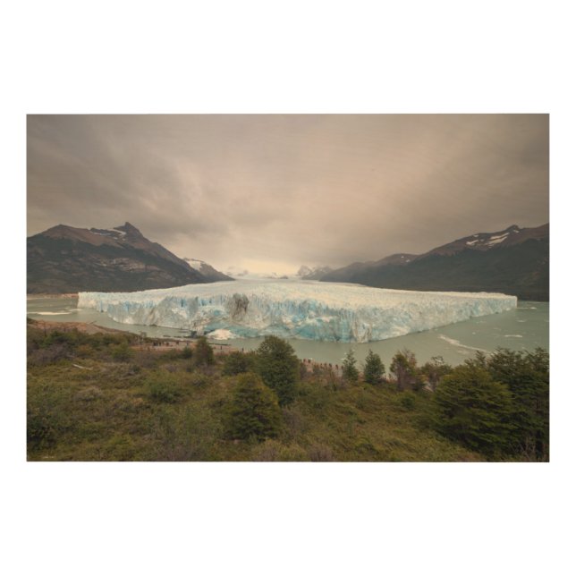 Perito Moreno Glacier, Argentina Wood Wall Decor (Front)