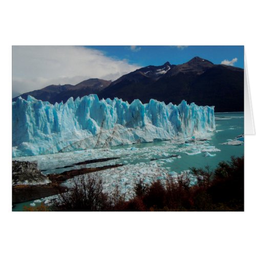 Perito Moreno Glacier Front In The Andes