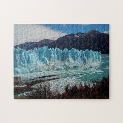 Perito Moreno Glacier Front In The Andes Jigsaw Puzzle