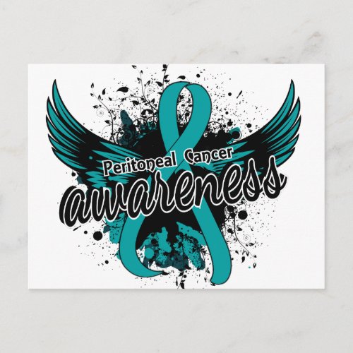 Peritoneal Cancer Awareness 16 Postcard