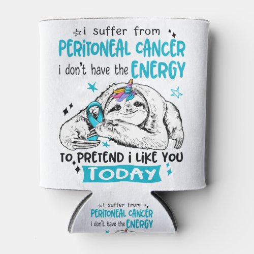 Peritoneal Cancer Awareness Month Ribbon Gifts Can Cooler