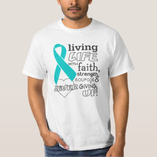Peritoneal Carcinomatosis Peritoneal Cancer T-Shirt Awareness Gift For Peritoneal Cancer Warrior Fighter Her Fight Is My Fight Shirt