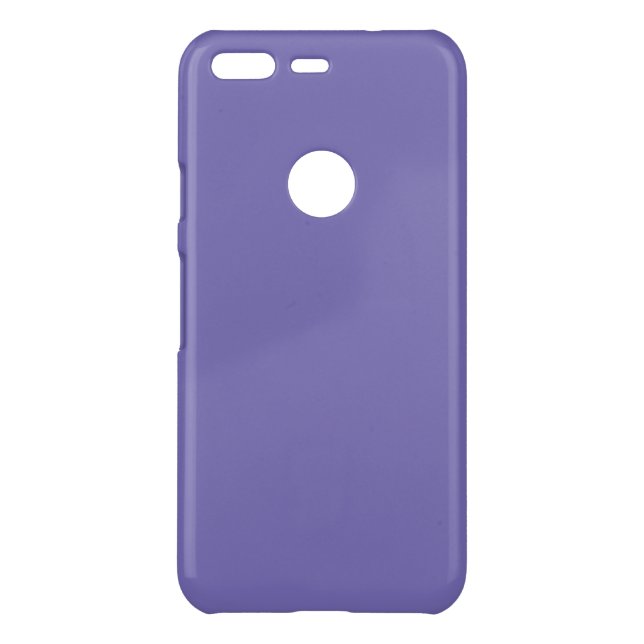  Periwinkle #756BB0, Santa Grey iPhone Case (Back)