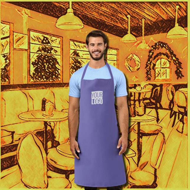 Periwinkle - add logo apron (Creator Uploaded)