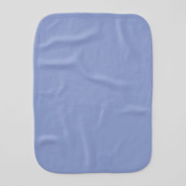 Periwinkle Baby Burp Cloth