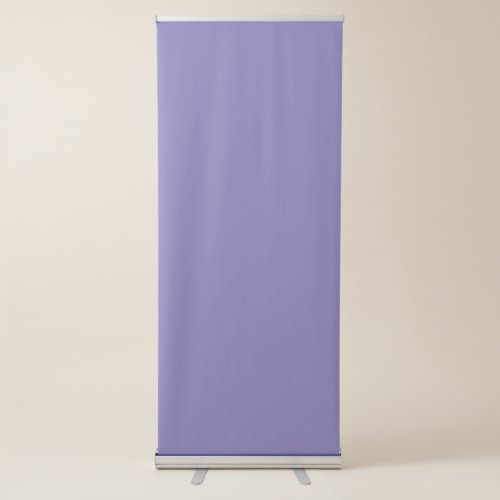 Periwinkle Best Vertical Retractable Banner 