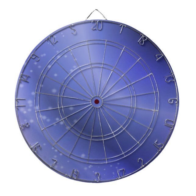 Periwinkle Blue Dart Board (Front)