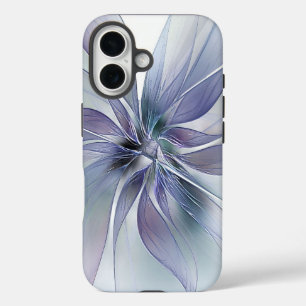 Periwinkle Blue Delicate Flower Phone Cover