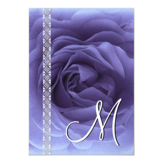Navy Periwinkle Flowering Branch Wedding Invitations Emdotzee Periwinkle Blue Cream Damask Wedding Invitation