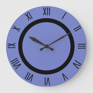 Periwinkle Blue Wall Clock