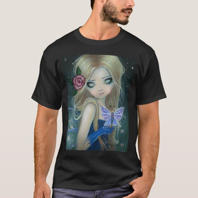 Periwinkle Butterfly  Fairy Fantasy t-shirt (Front)