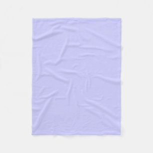 Periwinkle Classy Matching Color Fleece Blanket