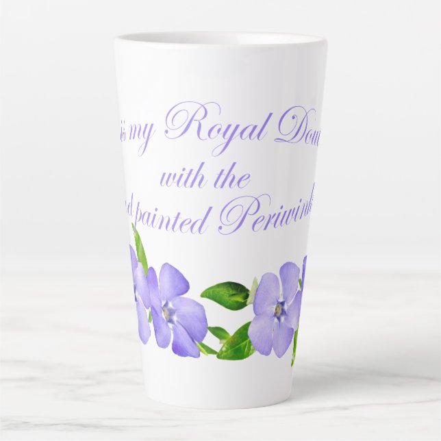 Periwinkle  coffee mug (Front)