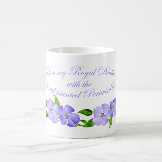 Periwinkle  coffee mug