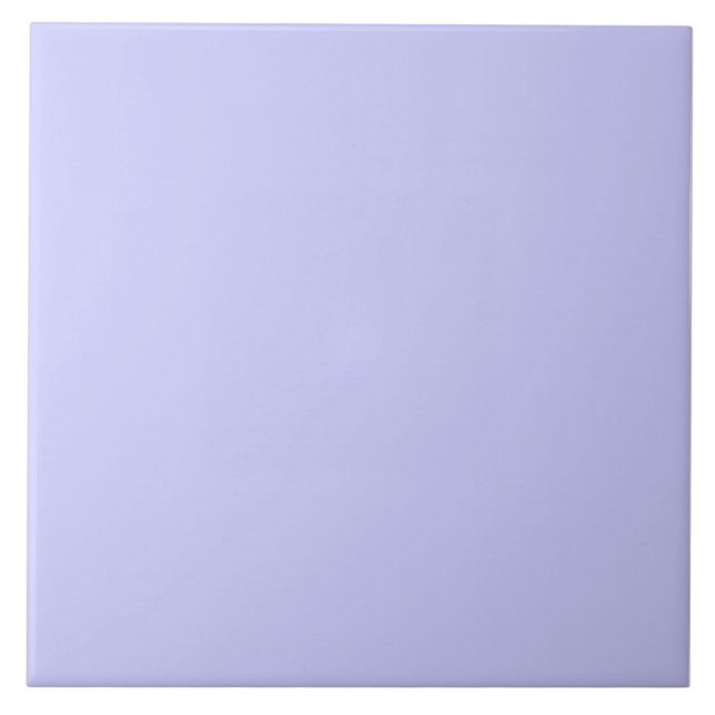 Periwinkle color blue-violet  ceramic tile (Front)