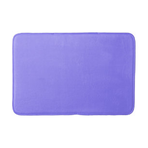 Periwinkle Color (violet and blue) Bath Mat