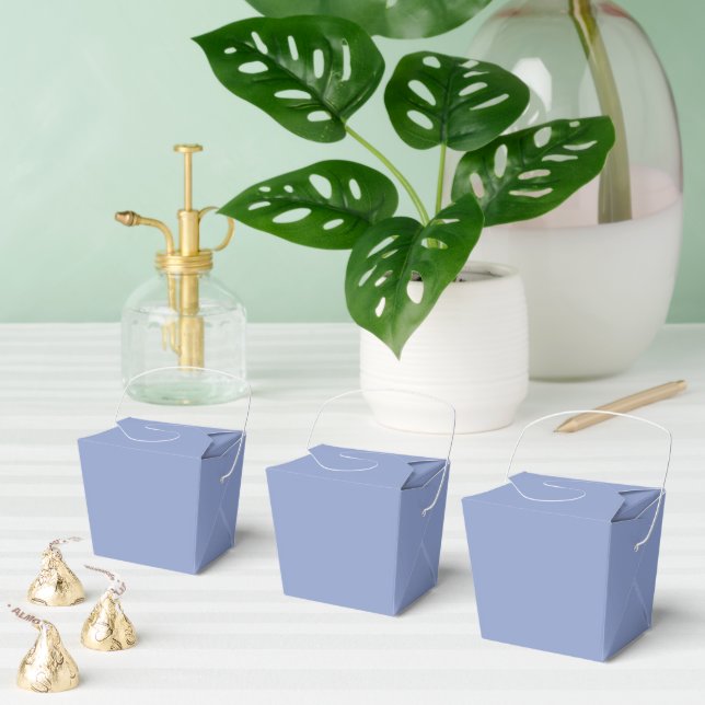 Periwinkle Favor Boxes (Multiple)