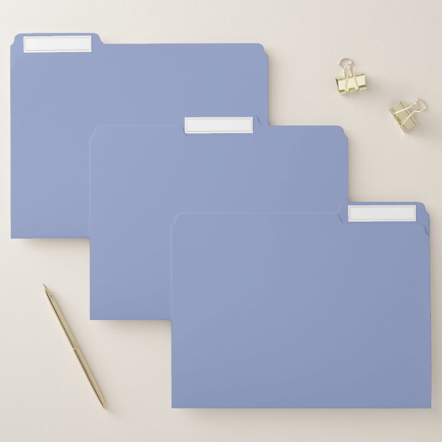 Periwinkle File Folder (Set)