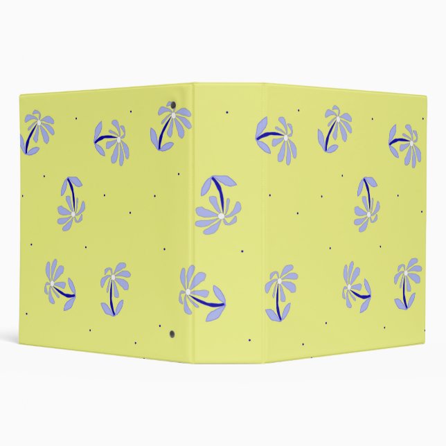 Periwinkle Flowers binder (Background)