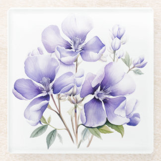 Periwinkle Flowers: "My Kitchen" Coaster