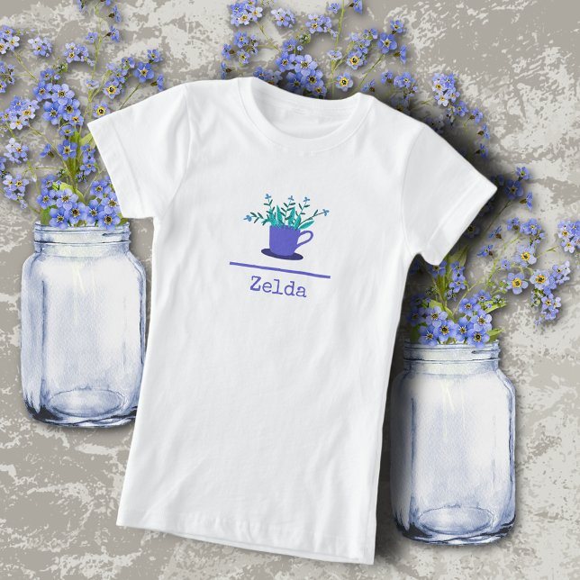 Periwinkle Flowers  T-Shirt (Creator Uploaded)