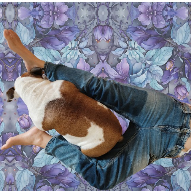 Periwinkle Garden Duvet Cover (Creator Uploaded)