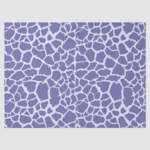 Periwinkle Giraffe Print Tissue Paper