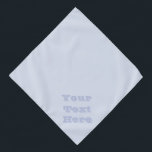 Periwinkle Gray Soft Pale White Pastel Solid Color Bandana<br><div class="desc">Bandana Perfect For Your Pets printed with Periwinkle Gray Soft Pale White Pastel Solid Color background illustration and select products by TheFabricSeal print on demand shop at Zazzle.com #ZazzleMade https://www.zazzle.com/store/thefabricseal TheFabricSeal©️Original.  Periwinkle is a color that is named after a flower of the same name. It is a light and subtle...</div>