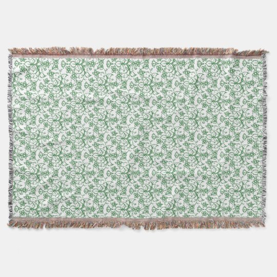 Periwinkle Green White Decorative Chic Floral Throw Blanket Zazzle Stunning Periwinkle Throw Blanket Periwinkle Green White Decorative Chic Floral Throw Blanket Zazzle Stunning Periwinkle Throw Blanket