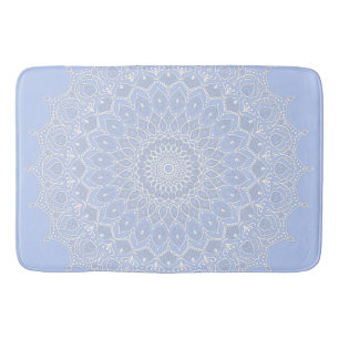 Periwinkle Mandala - Bora in Juniper Berry Bath Mat