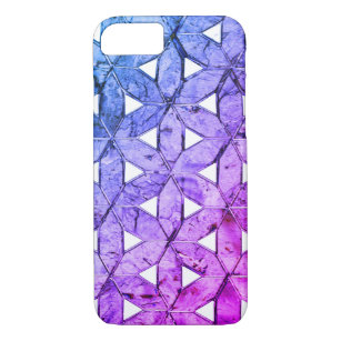 Periwinkle Mosaic Flower-of-Life iPhone 8/7 Case