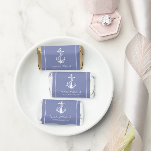 Periwinkle Nautical Anchor Hersheys Miniatures