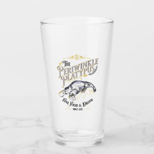 Periwinkle Platypus Glass