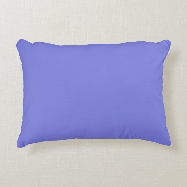 Periwinkle Purple Accent Pillow (Front)