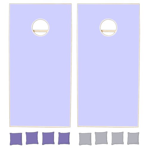 Periwinkle Purple Cornhole Set