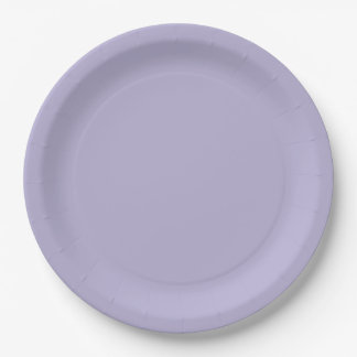 Periwinkle Purple Paper Plates