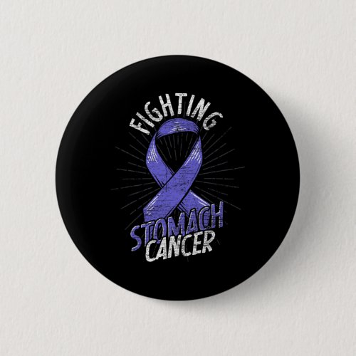 Periwinkle Ribbon Cancer Fight Stomach Cancer Awar Button