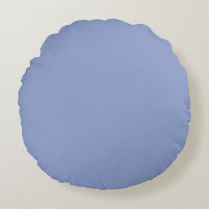 Periwinkle Round Pillow