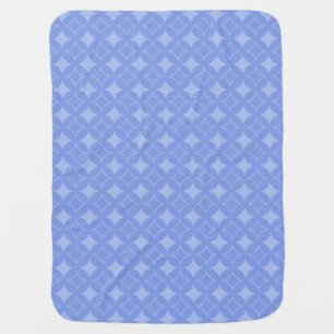 Periwinkle shippo pattern baby blanket