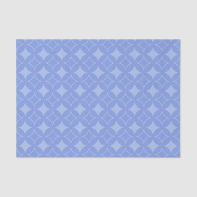 Periwinkle shippo tissue paper (Front)