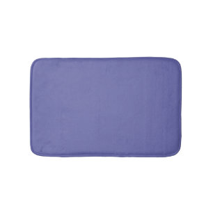 Periwinkle Solid Color Bath Mat