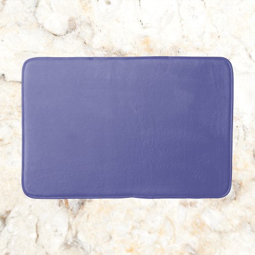 Periwinkle Solid Color Bath Mat