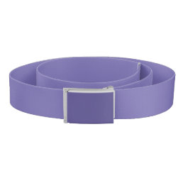 Periwinkle Solid Color Belt