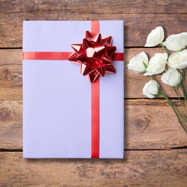 Periwinkle Solid Color | Classic | Elegant Wrapping Paper (Creator Uploaded)