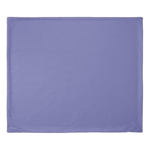 Periwinkle Solid Color Duvet Cover