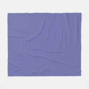 Periwinkle Solid Color Fleece Blanket