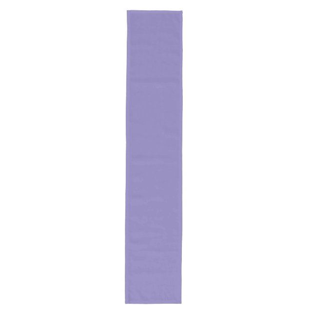 Periwinkle Solid Color Medium Table Runner (Front)